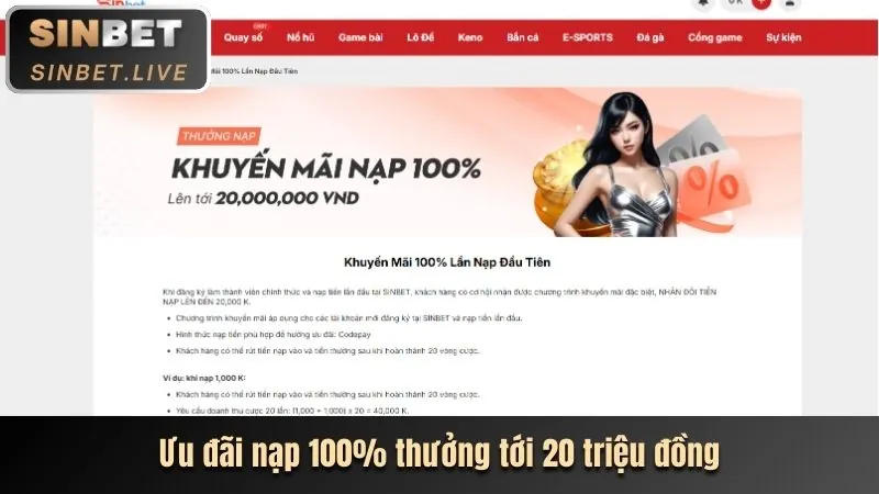 Ưu đãi chào mừng thành viên mới bongvip app